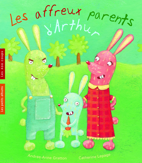 Couverture du livre Affreux parents d'Arthur