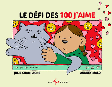 Couverture du livre Défi des 100 j'aime