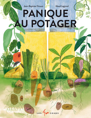 Couverture du livre Panique au potager