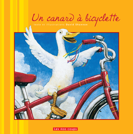 Couverture du livre Un canard à bicyclette