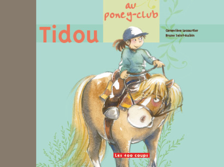 Couverture du livre Tidou au poney-club