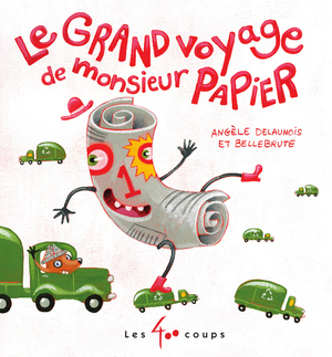 Couverture du livre Grand voyage de monsieur Papier, Le