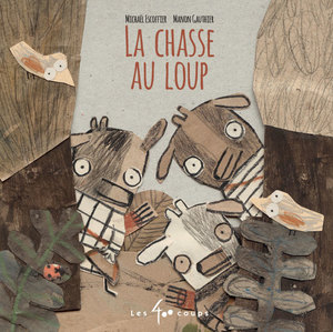 Couverture du livre Chasse au loup, La 