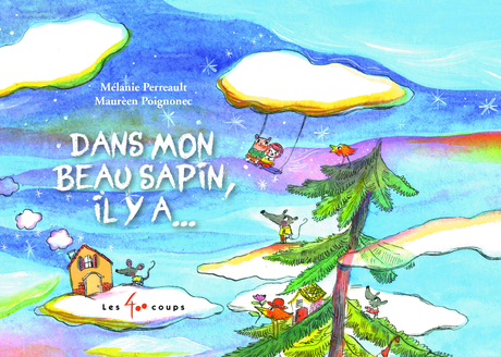 Couverture du livre Dans mon beau sapin, il y a ...