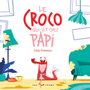 Couverture du livre Croco qui vit chez papi, Le