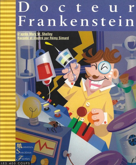 Couverture du livre Docteur Frankenstein