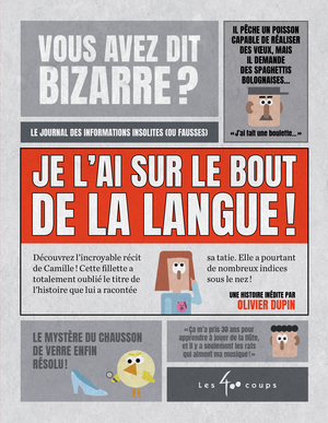Couverture du livre Je l'ai sur le bout de la langue